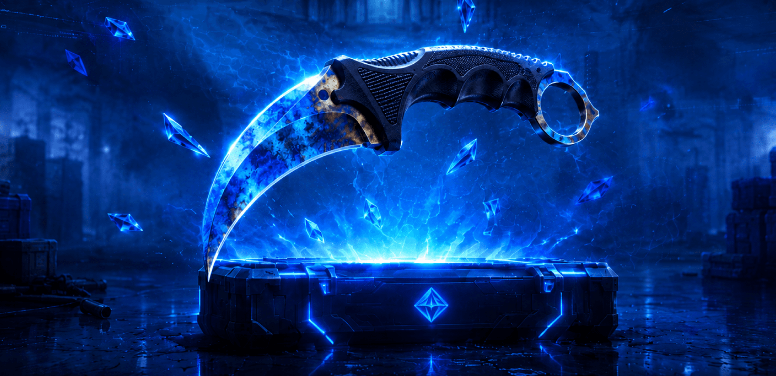 Karambit Blue Gem CS2’da: patternlar, narxlar va uni qanday olish mumkin