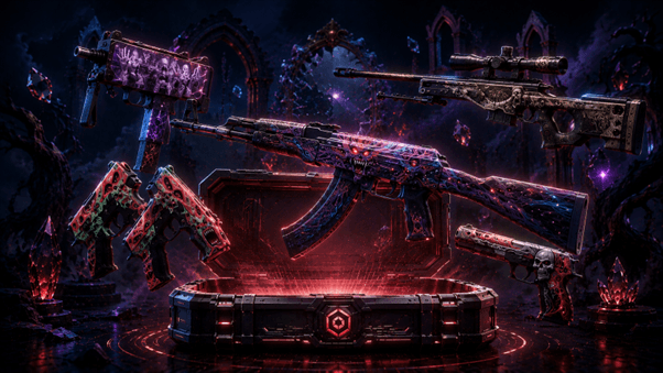 Cases e skins de terror em CS2: guia completo para um loadout assustador