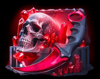 Керамбит волны Ruby case