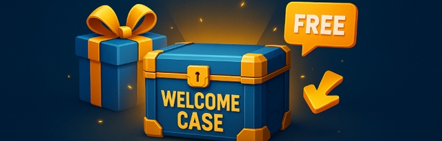 Tüm Yeni Oyuncular için Ücretsiz "Welcome Case"!